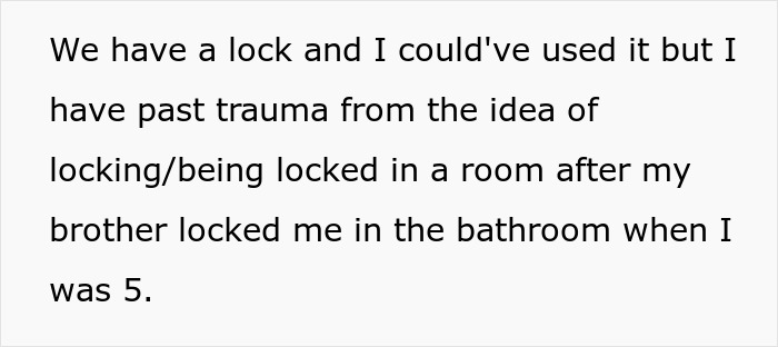 “My Husband Was Livid”: Woman Waits For Her MIL In The Bathroom In Weird Poses, Suspecting She Is Not Walking In On Her Accidentally “My Husband Was Livid”: Woman Waits For Her MIL In The Bathroom In Weird Poses, Suspecting She Is Not Walking In On Her Accidentally