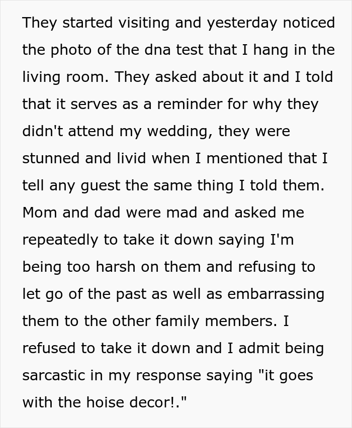 Parents Refuse To Attend Son&rsquo;s Wedding Unless He Shows Them Their Grandson&rsquo;s DNA Test, He Ends Up Displaying It At Home And Drama Ensues