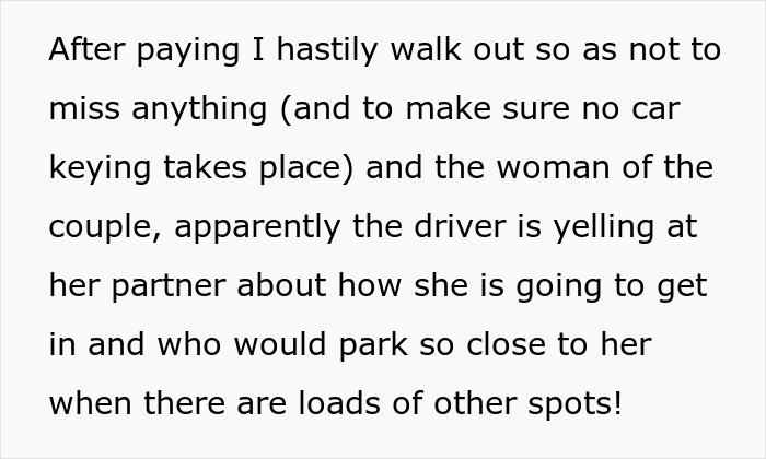 Guy Spots Two Cars Taking Up Multiple Spaces So Nobody Parks Next To Them, Finds A Satisfying Way To Get His Point Across Guy Spots Two Cars Taking Up Multiple Spaces So Nobody Parks Next To Them, Finds A Satisfying Way To Get His Point Across
