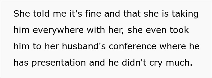 New Mom Snaps After Being Told Not To Bring Her 5-Month-Old To A Work Outing New Mom Snaps After Being Told Not To Bring Her 5-Month-Old To A Work Outing