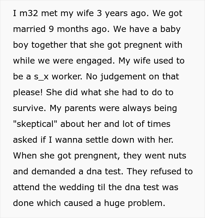 Parents Refuse To Attend Son&rsquo;s Wedding Unless He Shows Them Their Grandson&rsquo;s DNA Test, He Ends Up Displaying It At Home And Drama Ensues
