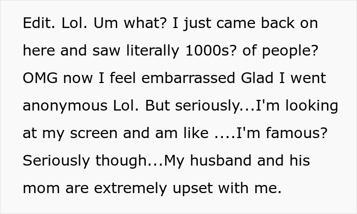 “My Husband Was Livid”: Woman Waits For Her MIL In The Bathroom In Weird Poses, Suspecting She Is Not Walking In On Her Accidentally “My Husband Was Livid”: Woman Waits For Her MIL In The Bathroom In Weird Poses, Suspecting She Is Not Walking In On Her Accidentally