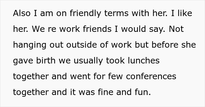 New Mom Snaps After Being Told Not To Bring Her 5-Month-Old To A Work Outing New Mom Snaps After Being Told Not To Bring Her 5-Month-Old To A Work Outing