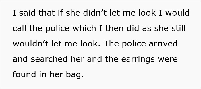 Bride Immediately Thinks Of Her MIL When Her Heirloom Diamond Earrings Go Missing, Calls The Police To Find Out She Was Right Bride Immediately Thinks Of Her MIL When Her Heirloom Diamond Earrings Go Missing, Calls The Police To Find Out She Was Right