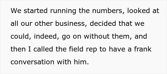 Logistics Partner Maliciously Complies And Quits After They Are Suggested To Do So If They Don't Like The New Rules Logistics Partner Maliciously Complies And Quits After They Are Suggested To Do So If They Don't Like The New Rules