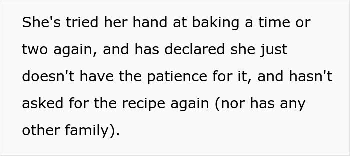 Woman The Only One Who Bothered To Learn Grandma&rsquo;s Secret Cake Recipe, Gets Called Out By Family As A Sellout After Going Commercial