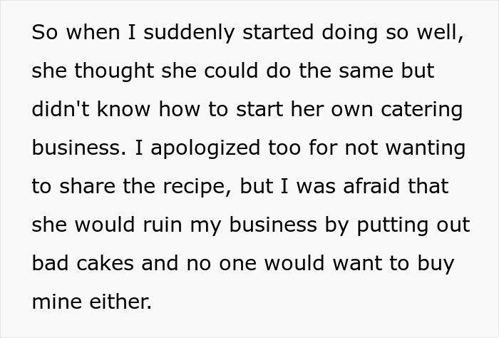 Woman The Only One Who Bothered To Learn Grandma&rsquo;s Secret Cake Recipe, Gets Called Out By Family As A Sellout After Going Commercial