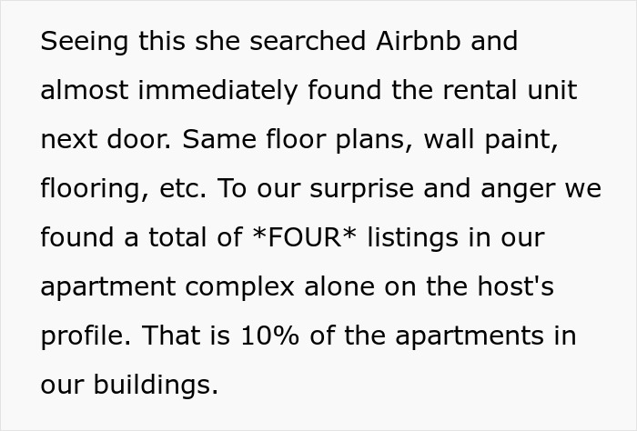 "He Is Bleeding Money Of About $6,000 Per Month": Woman Is Fed Up With Neighbors Making Noise, Accidentally Uncovers And Shuts Down An Illegal Airbnb "Ring" "He Is Bleeding Money Of About $6,000 Per Month": Woman Is Fed Up With Neighbors Making Noise, Accidentally Uncovers And Shuts Down An Illegal Airbnb "Ring"