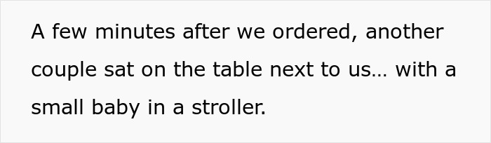 Mom Causes A Scene At A Restaurant After Overhearing That This Couple Wants To Switch Tables Due To Her Crying Baby Mom Causes A Scene At A Restaurant After Overhearing That This Couple Wants To Switch Tables Due To Her Crying Baby
