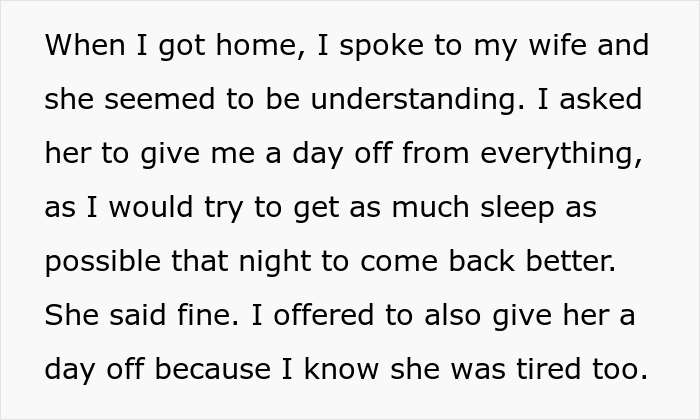 “I Ended Up Losing My Mind”: Man Asks If He Was Wrong To Yell At His Wife After She Woke Him Up To Help With The Kids “I Ended Up Losing My Mind”: Man Asks If He Was Wrong To Yell At His Wife After She Woke Him Up To Help With The Kids
