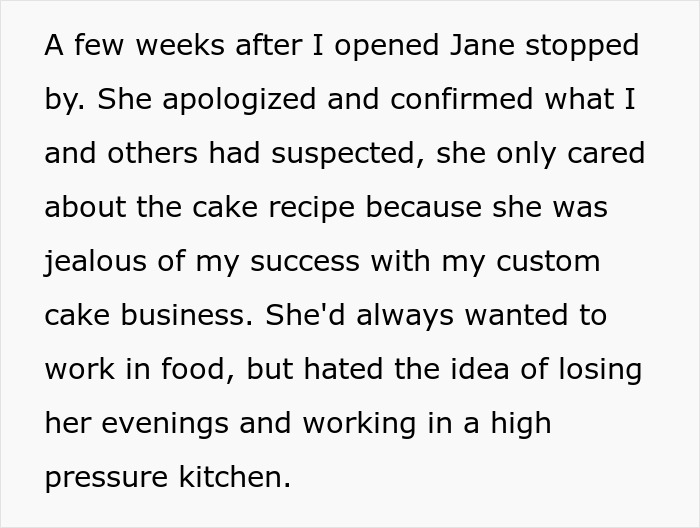 Woman The Only One Who Bothered To Learn Grandma&rsquo;s Secret Cake Recipe, Gets Called Out By Family As A Sellout After Going Commercial