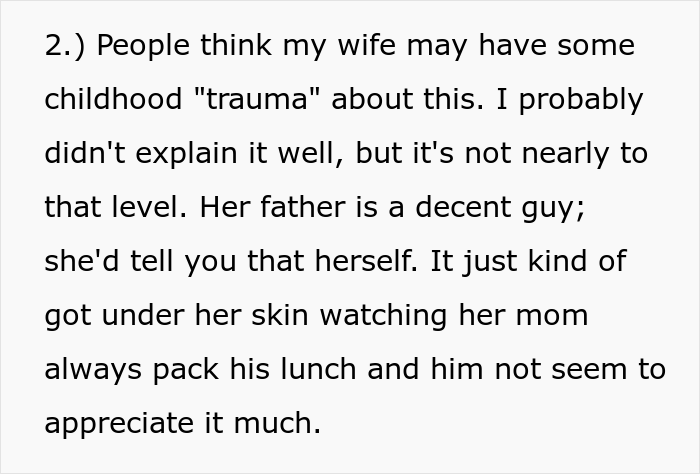 Guy Oversleeps For Work, Loses It After Seeing That His Wife Didn't Lift A Finger To Help Him With Lunch
