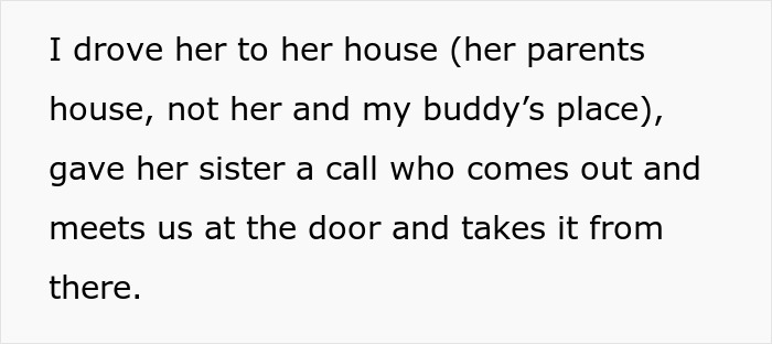 Guy Is Told Off By His Friend For Taking His Drunk Fianc&eacute;e Home Instead Of Calling An Uber For Her