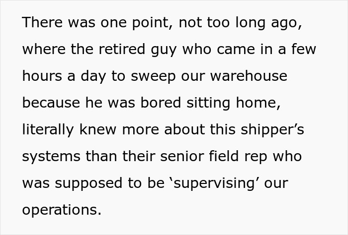 Logistics Partner Maliciously Complies And Quits After They Are Suggested To Do So If They Don't Like The New Rules Logistics Partner Maliciously Complies And Quits After They Are Suggested To Do So If They Don't Like The New Rules