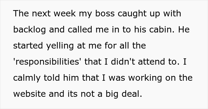 Boss Tells Employee To Quit Because They’re Spending ‘Too Much’ Time On The Company Website, Is Shocked When They Do Boss Tells Employee To Quit Because They’re Spending ‘Too Much’ Time On The Company Website, Is Shocked When They Do