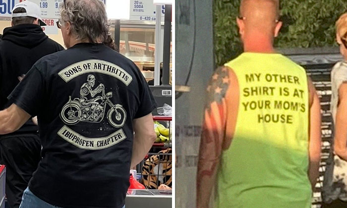 40 Cringy, Tasteless, And Cursed “Boomer Core” Items Of Clothing People Actually Wear In Public, As Shared On This Twitter Page