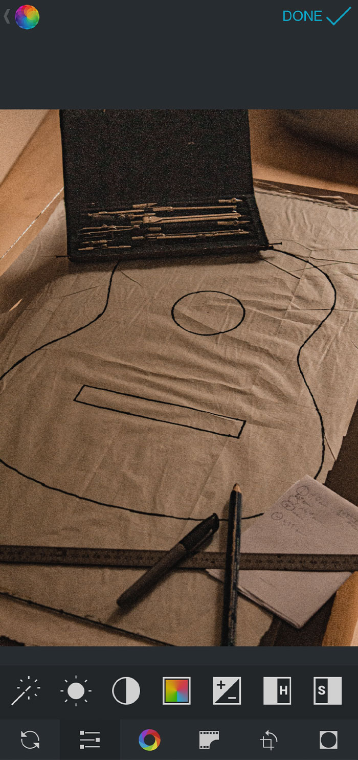 Afterlight photo editor with picture editing