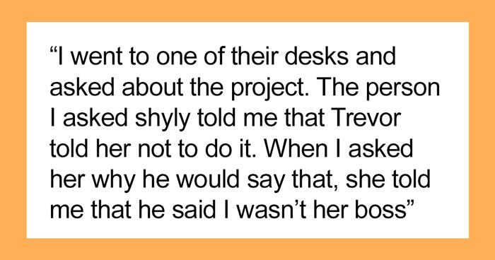 Man Digs A Grave For Himself When He Tries To Make This Woman Look Bad At Her Job And Loses His Promotion