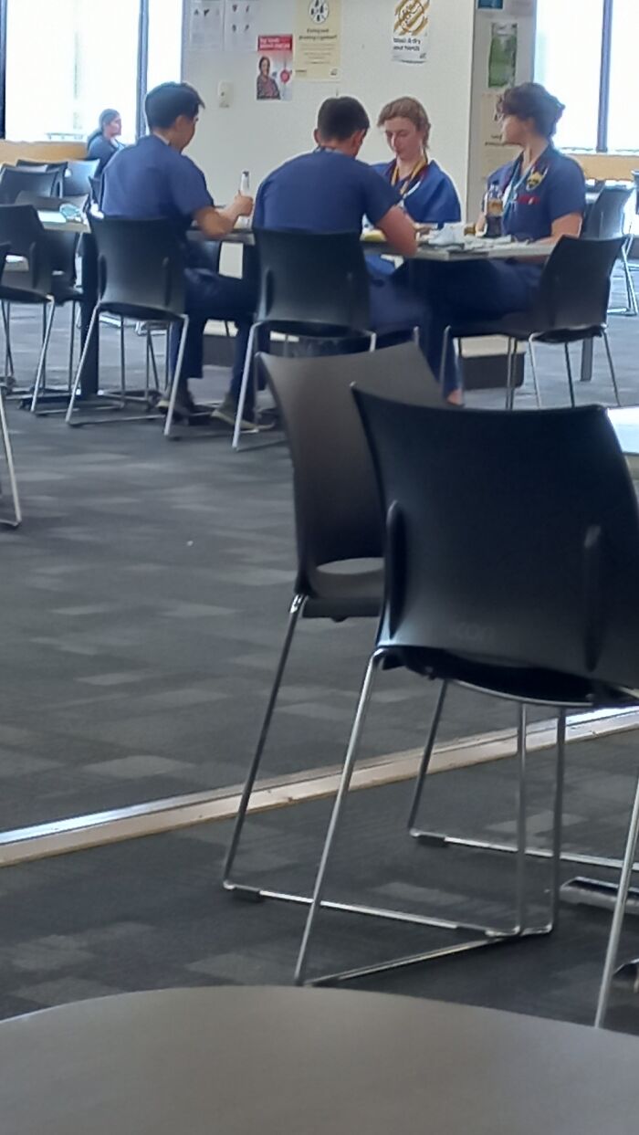 At Work,10 Hours Into A 17 Hour Shift At The Hospital