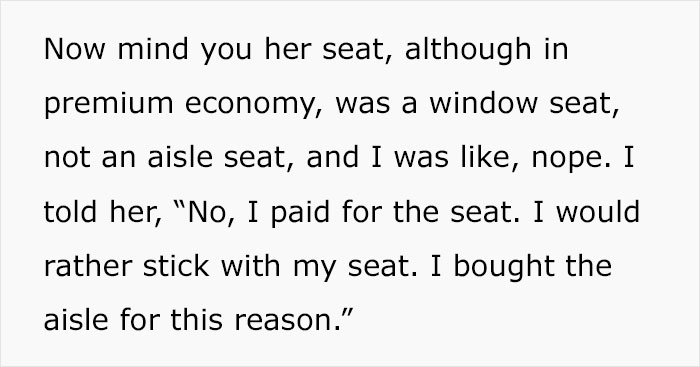 Conversation Online Ensues After This Olympic Athlete Shared How She Refused To Switch Plane Seats With An Entitled Couple