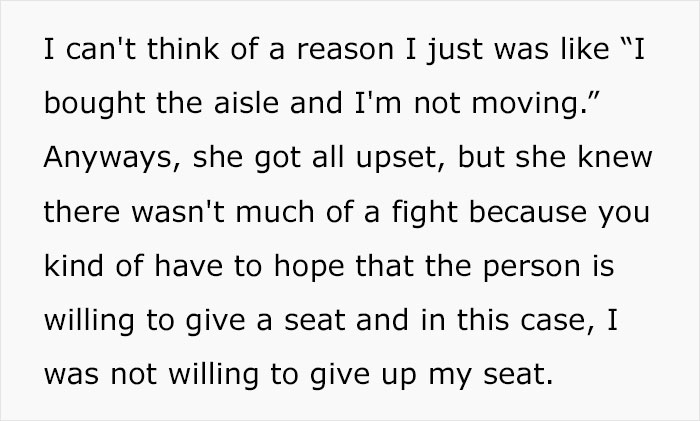 Conversation Online Ensues After This Olympic Athlete Shared How She Refused To Switch Plane Seats With An Entitled Couple