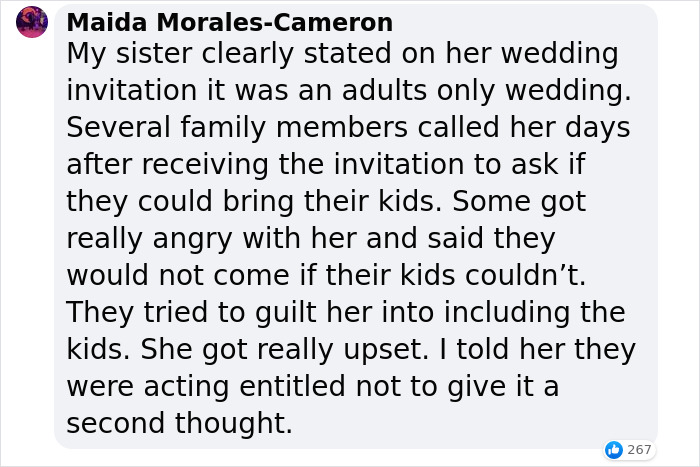 "I Strictly Said No Kids": Wedding Guest Ignores No Kids Rule, Is Offended When She's Kicked Out