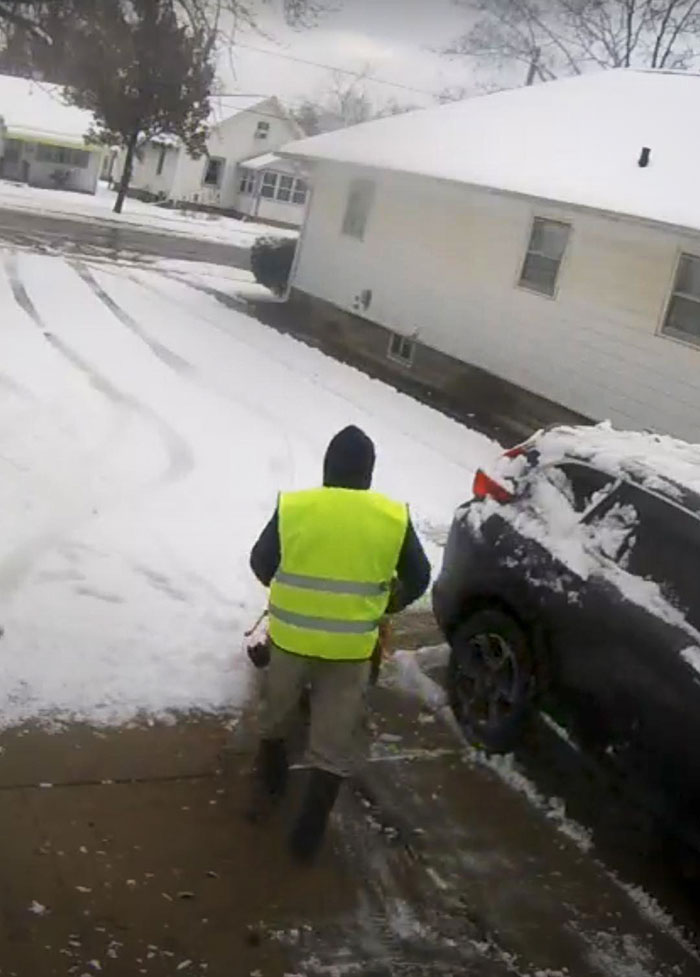 My Neighbor Knows I'm At Home With A 2-Year-Old While My Husband Is At Work. He Kindly Removed Snow, Cleared Our Walkways, And Salted The Driveway