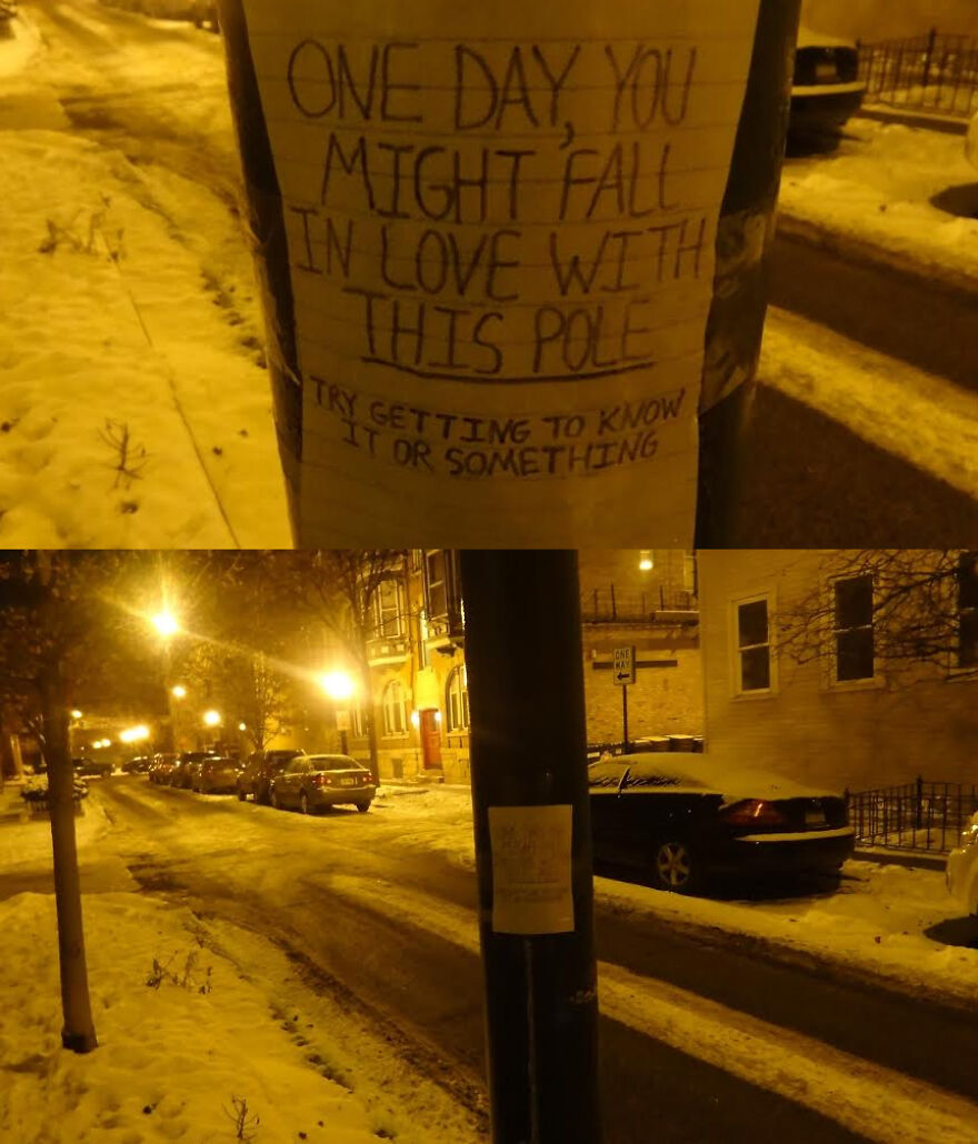 Street Artist Posts Notes All Over NYC (10 Pics)