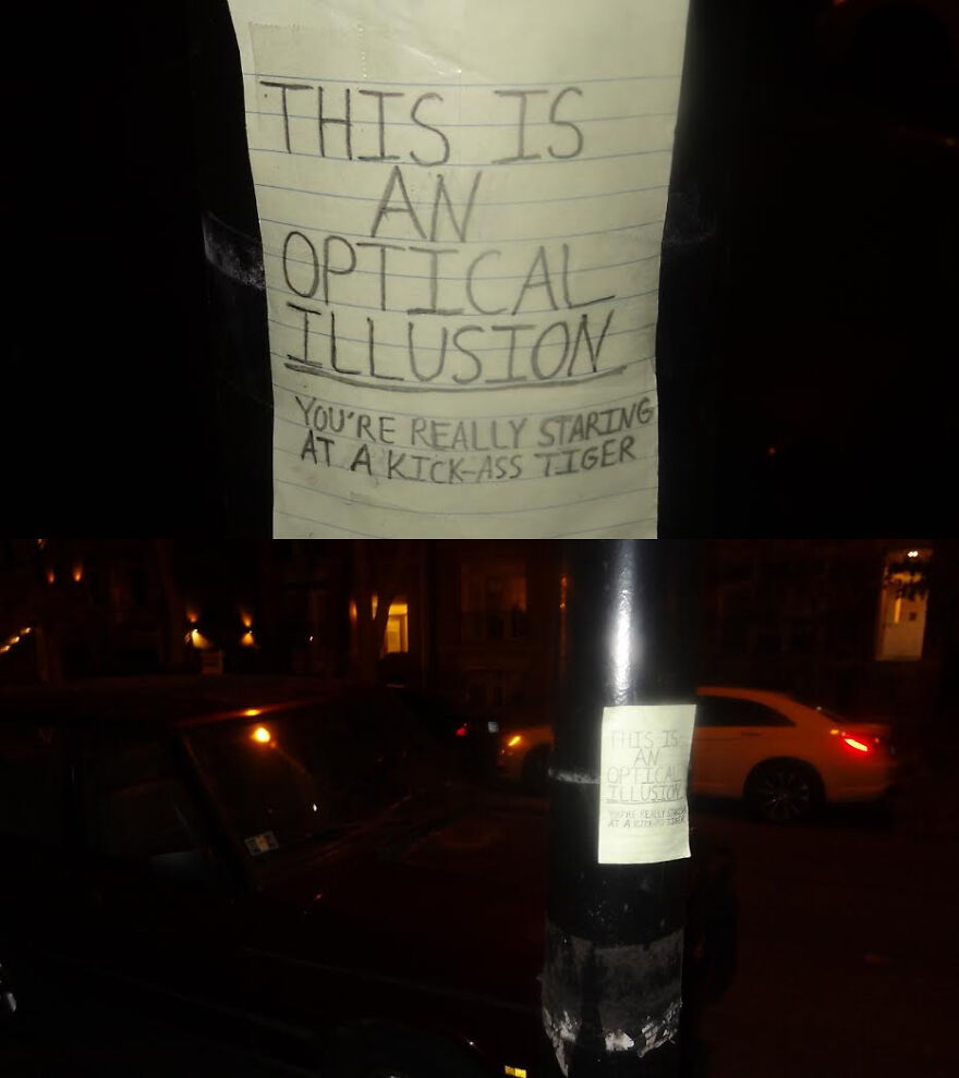 Street Artist Posts Notes All Over NYC (10 Pics)
