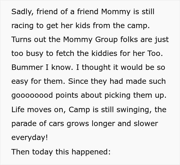 People Are Loving How This Childfree Woman Clapped Back At "Friend" After She Demanded She Pick Up Her Kids From Camp Every Day