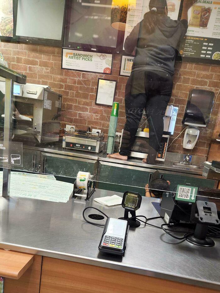 Went In For A Footlong And I Think She Took It Too Literally