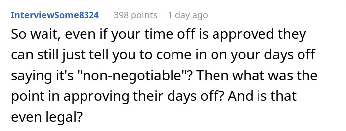 Boss Issues An Ultimatum After Woman Refuses To Work On Her Time Off, She Doesn&rsquo;t Waste A Second And Quits