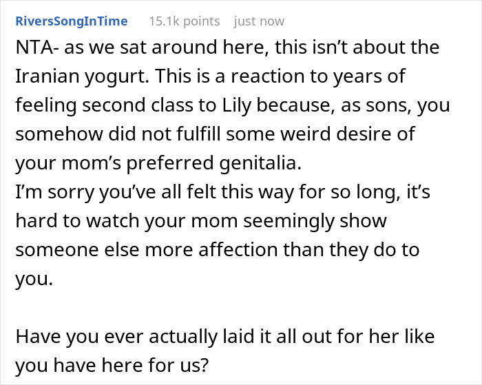 Man Travels 8 Hours To His Mom's, Walks Out On Her After She Shows Favoritism To Her 'Adoptive' Neighbor Man Travels 8 Hours To His Mom's, Walks Out On Her After She Shows Favoritism To Her 'Adoptive' Neighbor