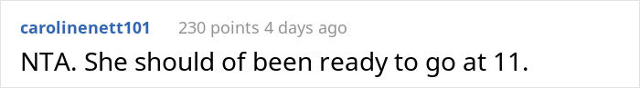 "Am I The Jerk For Leaving My Girlfriend Behind Because She Was Taking Too Long To Get Ready?"