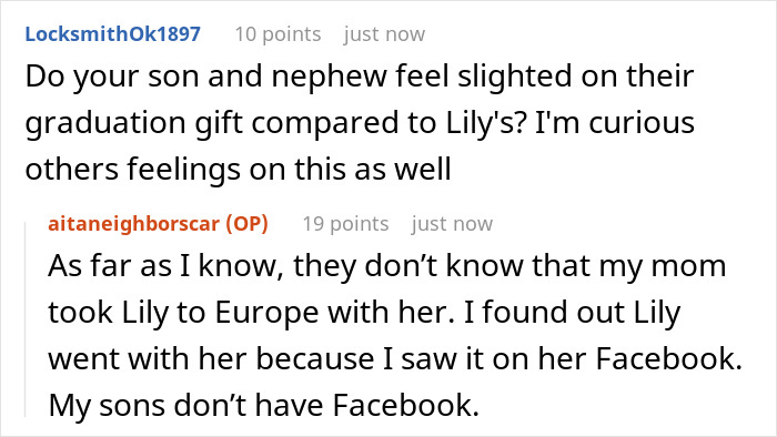 Man Travels 8 Hours To His Mom's, Walks Out On Her After She Shows Favoritism To Her 'Adoptive' Neighbor Man Travels 8 Hours To His Mom's, Walks Out On Her After She Shows Favoritism To Her 'Adoptive' Neighbor
