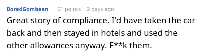 Company Cuts Costs By Taking Away Cars, Learns A Lesson After Employees Maliciously Comply