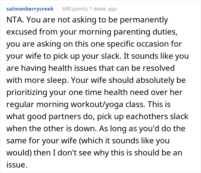 “I Ended Up Losing My Mind”: Man Asks If He Was Wrong To Yell At His Wife After She Woke Him Up To Help With The Kids “I Ended Up Losing My Mind”: Man Asks If He Was Wrong To Yell At His Wife After She Woke Him Up To Help With The Kids