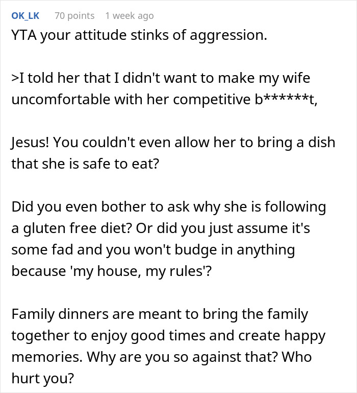 Man Refuses To Accommodate Niece&rsquo;s &ldquo;Special&rdquo; Diet For Thanksgiving, Divides The Family And The Internet