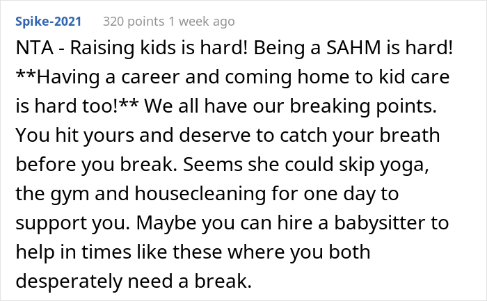 “I Ended Up Losing My Mind”: Man Asks If He Was Wrong To Yell At His Wife After She Woke Him Up To Help With The Kids “I Ended Up Losing My Mind”: Man Asks If He Was Wrong To Yell At His Wife After She Woke Him Up To Help With The Kids