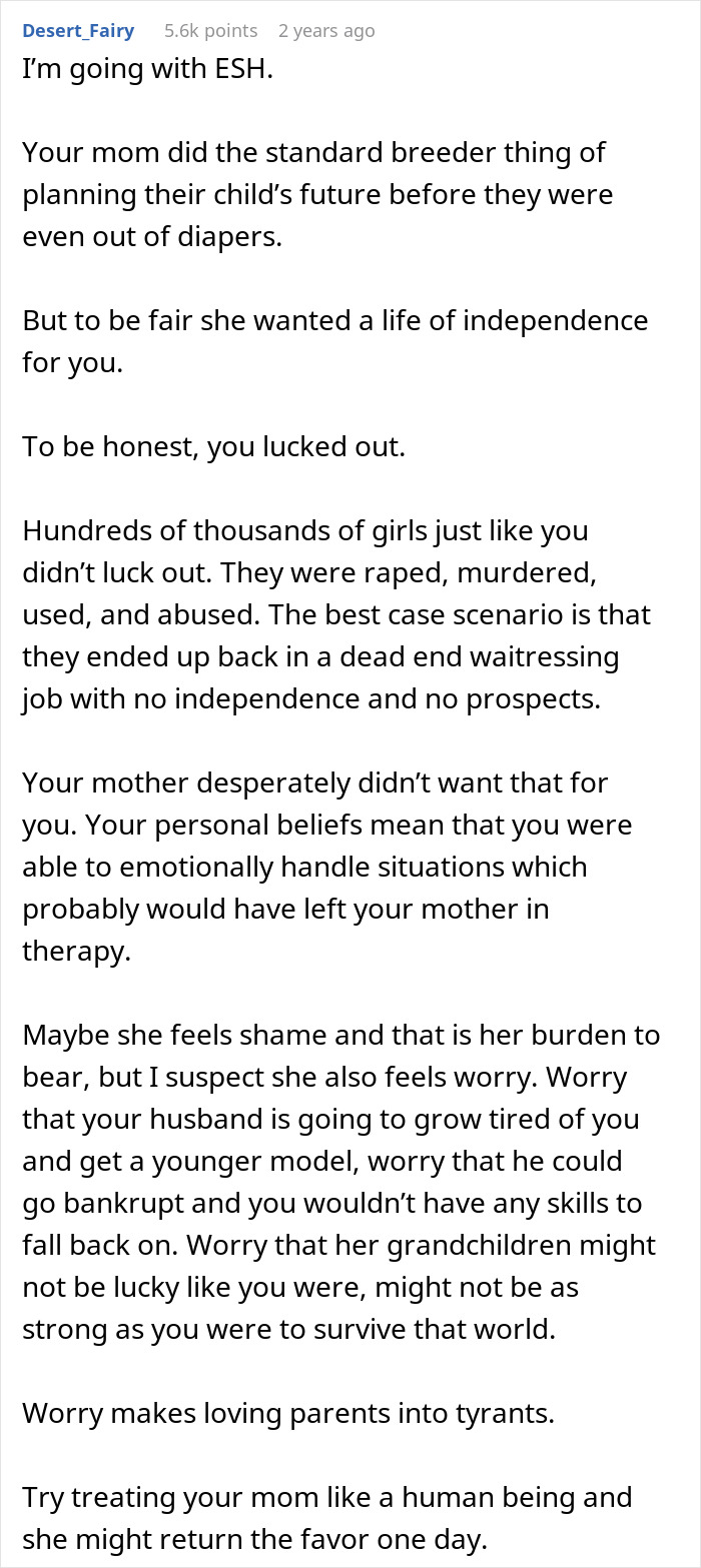 &ldquo;AITA For Refusing To Lie To My Mother&rsquo;s Husband About How I Met My Husband?&rdquo;