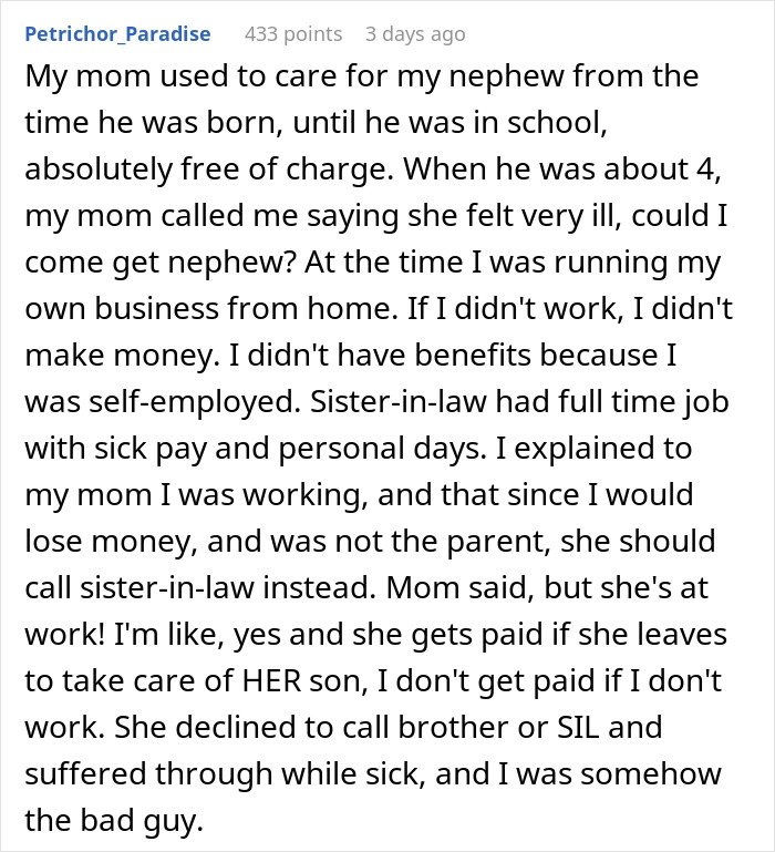 "My Aunt Sees The Can And Starts Screaming": Man Sick And Tired Of Always Having To Babysit Relatives At Family Events, Solves The Problem