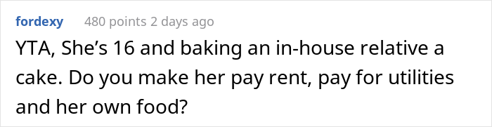 Man Refuses To Pay His Stepdaughter For The Cake She Baked For His Birthday, Family Drama Ensues Man Refuses To Pay His Stepdaughter For The Cake She Baked For His Birthday, Family Drama Ensues