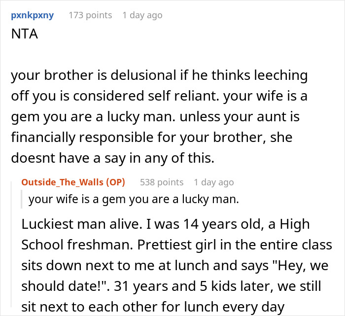 &ldquo;AITA For Pointing Out That My Brother Lives A Very Privileged Life?&rdquo;