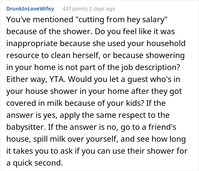 Woman Catches Babysitter Right After She Took A Shower At Their House, Blows Up At Her