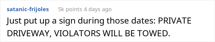 Karen Leaves A Note Saying That Her Guests Will Park In This Woman's Driveway, But She's Not Having It Karen Leaves A Note Saying That Her Guests Will Park In This Woman's Driveway, But She's Not Having It