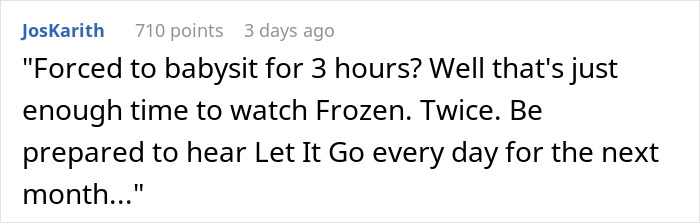 "My Aunt Sees The Can And Starts Screaming": Man Sick And Tired Of Always Having To Babysit Relatives At Family Events, Solves The Problem