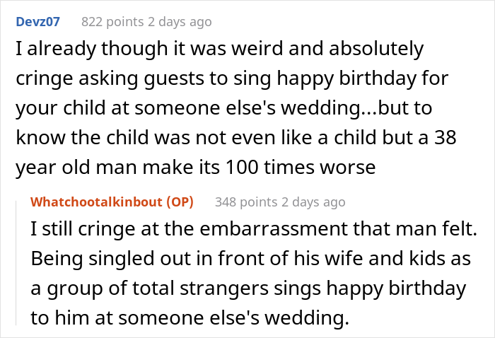 "How Embarrassing": Two Karens Come Up With A Plan To Interrupt A Wedding So The Guests Would Sing Happy Birthday To A 38-Year-Old Man