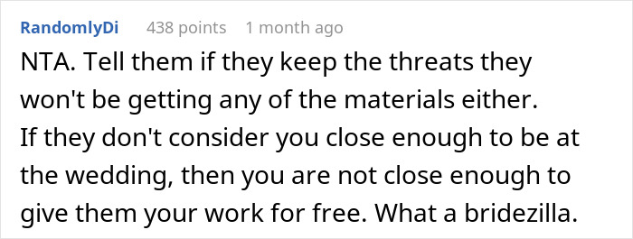 &ldquo;We&rsquo;ve Spent Close To $2,000 On All The Materials&rdquo;: Relatives Invoice Bride After Finding Out They Weren&rsquo;t Invited To The Wedding