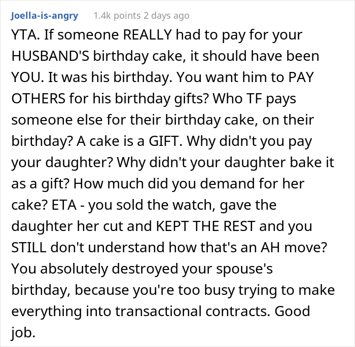 Man Refuses To Pay His Stepdaughter For The Cake She Baked For His Birthday, Family Drama Ensues Man Refuses To Pay His Stepdaughter For The Cake She Baked For His Birthday, Family Drama Ensues