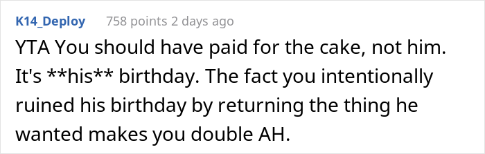 Man Refuses To Pay His Stepdaughter For The Cake She Baked For His Birthday, Family Drama Ensues Man Refuses To Pay His Stepdaughter For The Cake She Baked For His Birthday, Family Drama Ensues